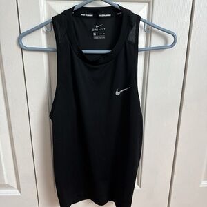 Nike Women's Black Dri-FIT Tank Top